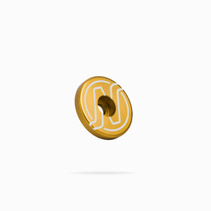 North Shore Billet Icon top cap in gold